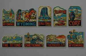 Wyoming Tourism Sticker Program